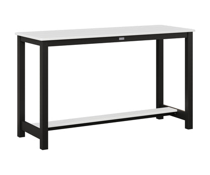 Balcony Table Aluminum Base Counter Height