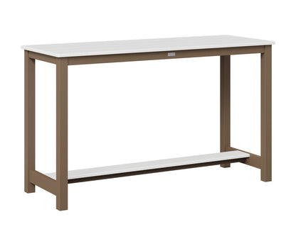 Balcony Table Aluminum Base Counter Height