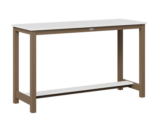 Balcony Table Aluminum Base Counter Height