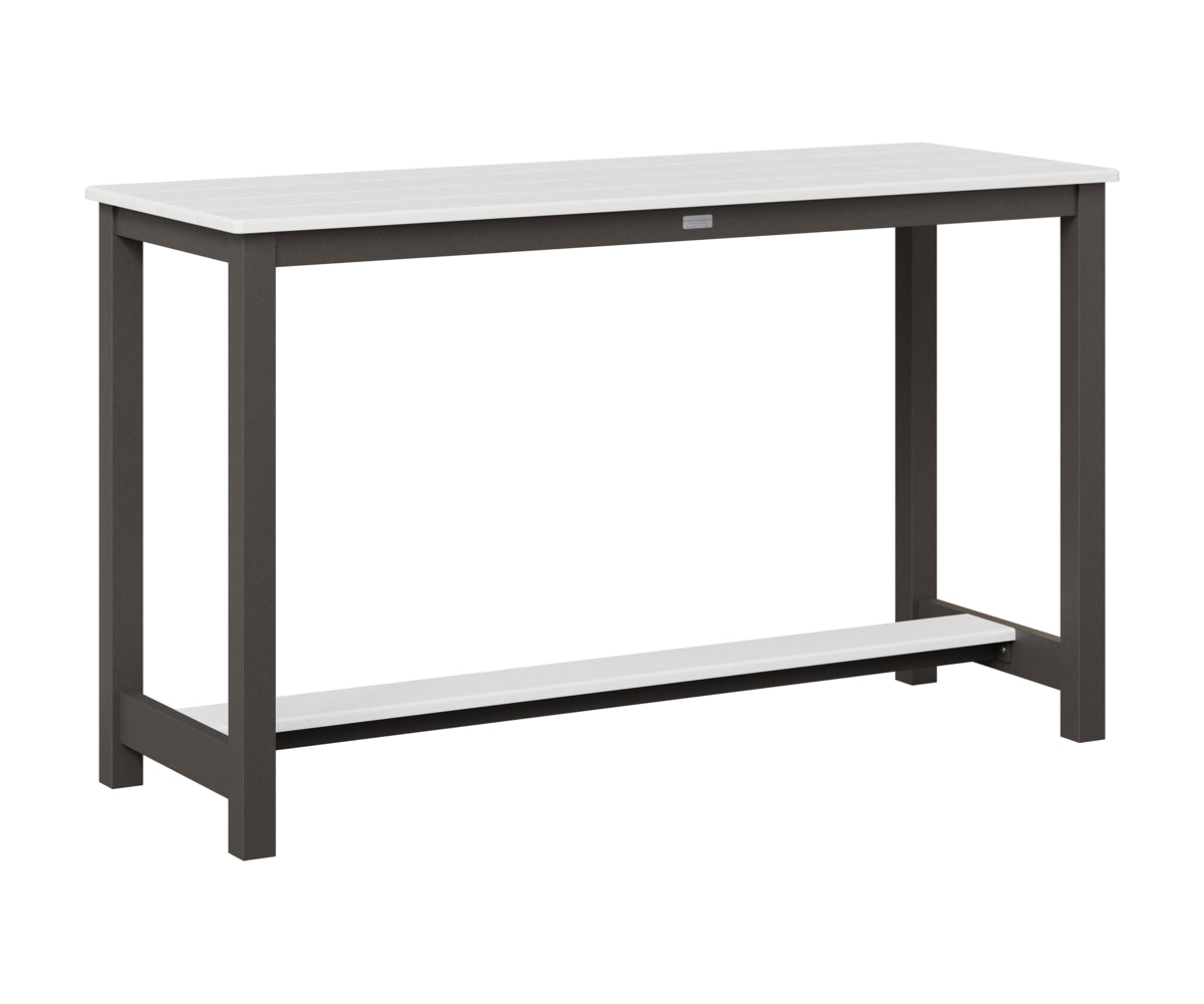 Balcony Table Aluminum Base Counter Height