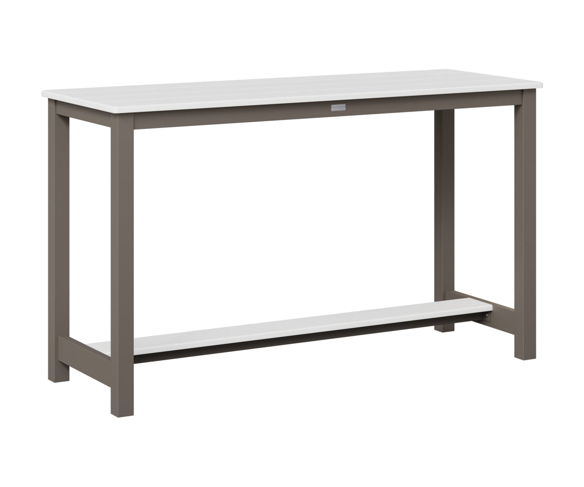 Balcony Table Aluminum Base Counter Height