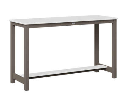 Balcony Table Aluminum Base Counter Height