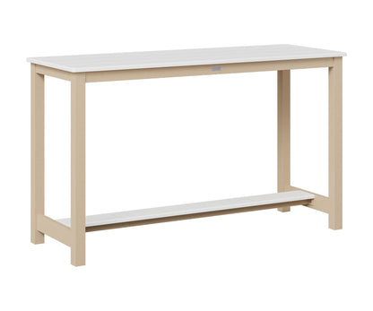 Balcony Table Aluminum Base Counter Height