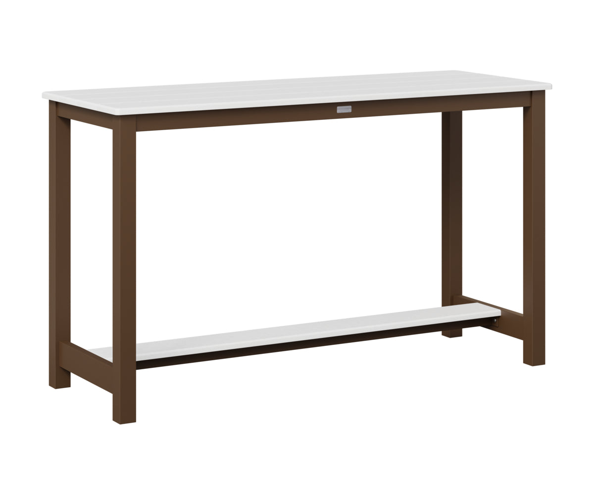 Balcony Table Aluminum Base Counter Height
