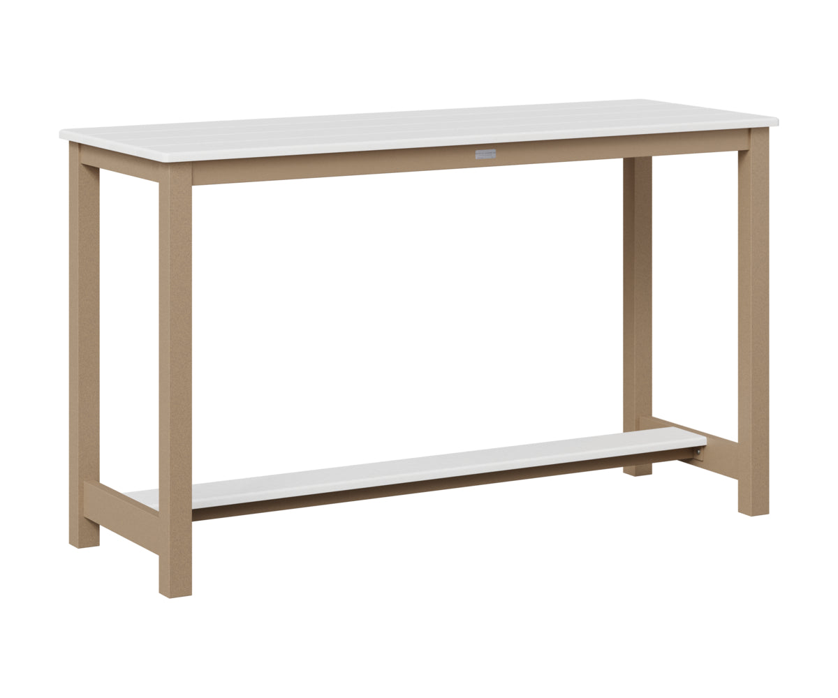 Balcony Table Aluminum Base Counter Height