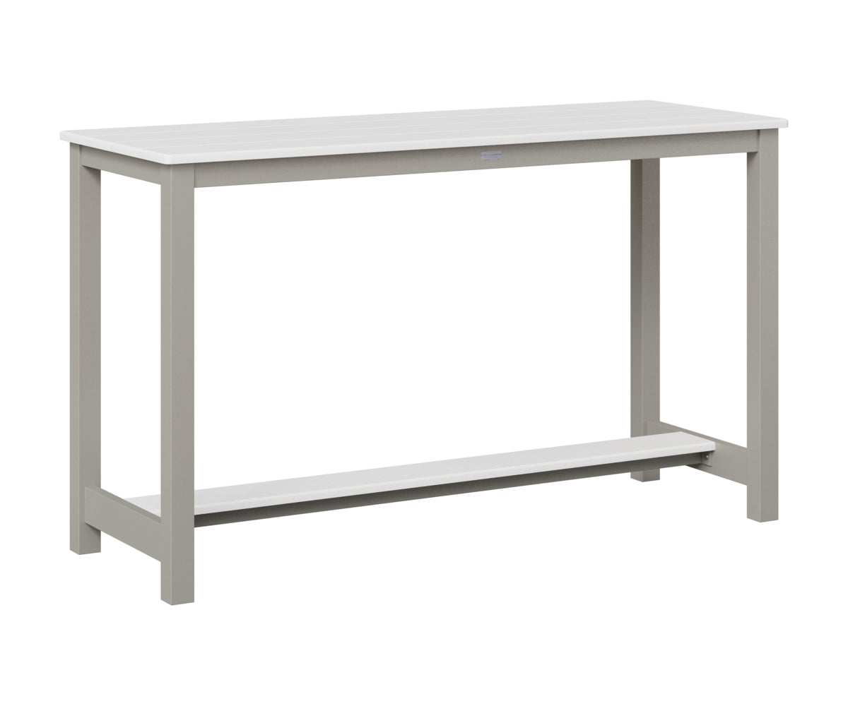 Balcony Table Aluminum Base Counter Height