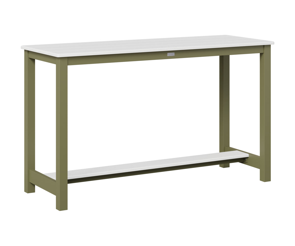 Balcony Table Aluminum Base Counter Height