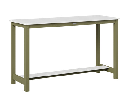 Balcony Table Aluminum Base Counter Height