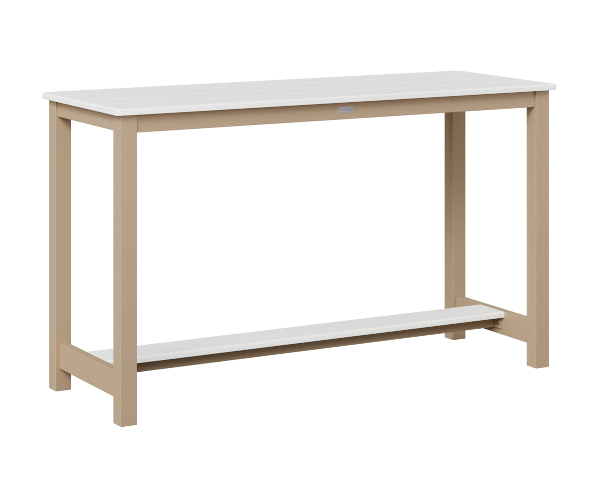 Balcony Table Aluminum Base Counter Height
