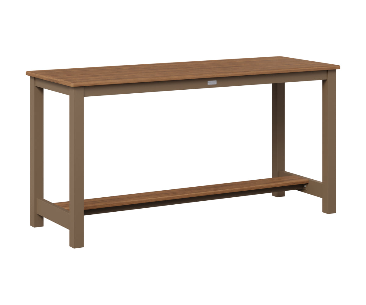 Balcony Table Aluminum Base Dining Height