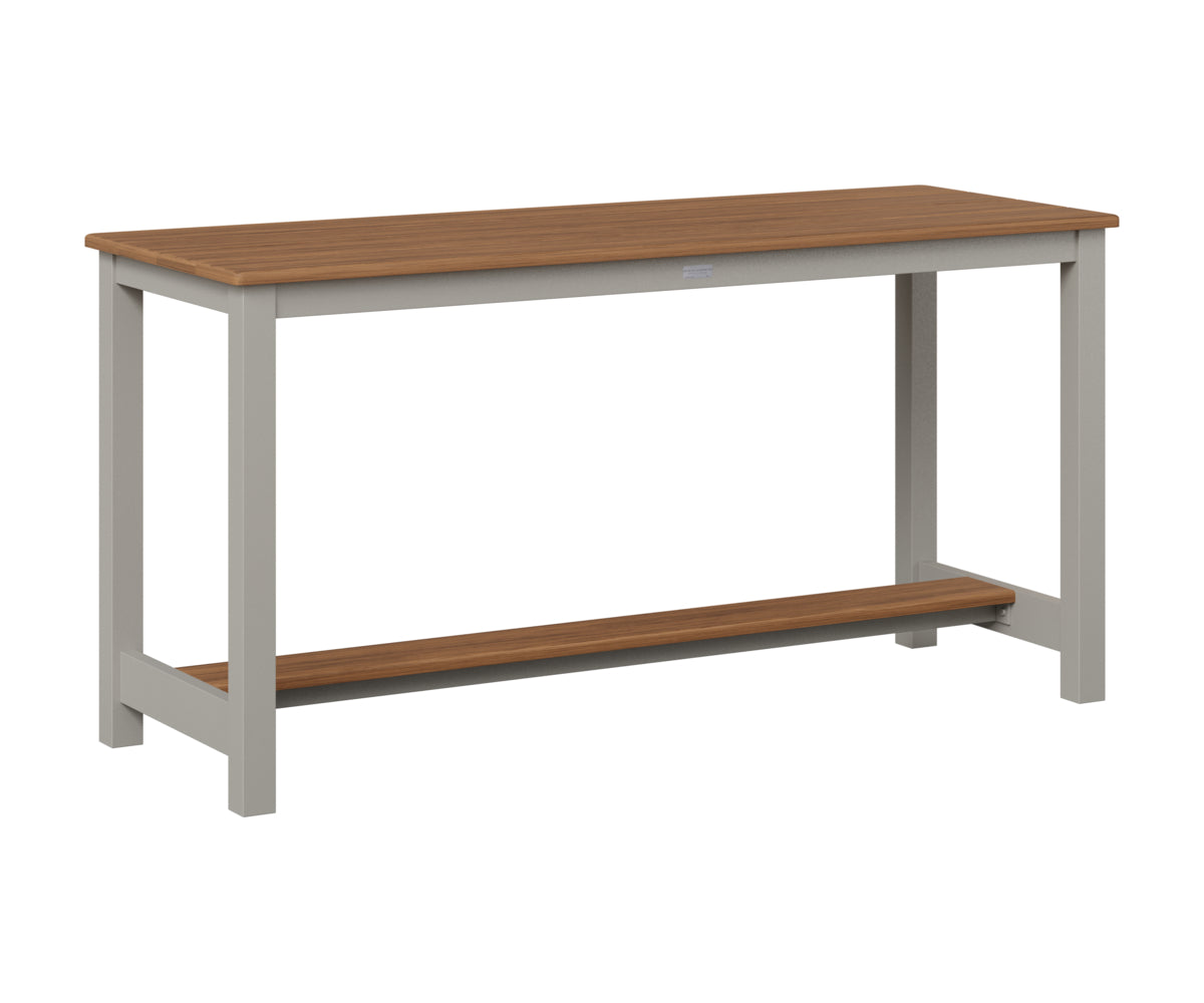 Balcony Table Aluminum Base Dining Height