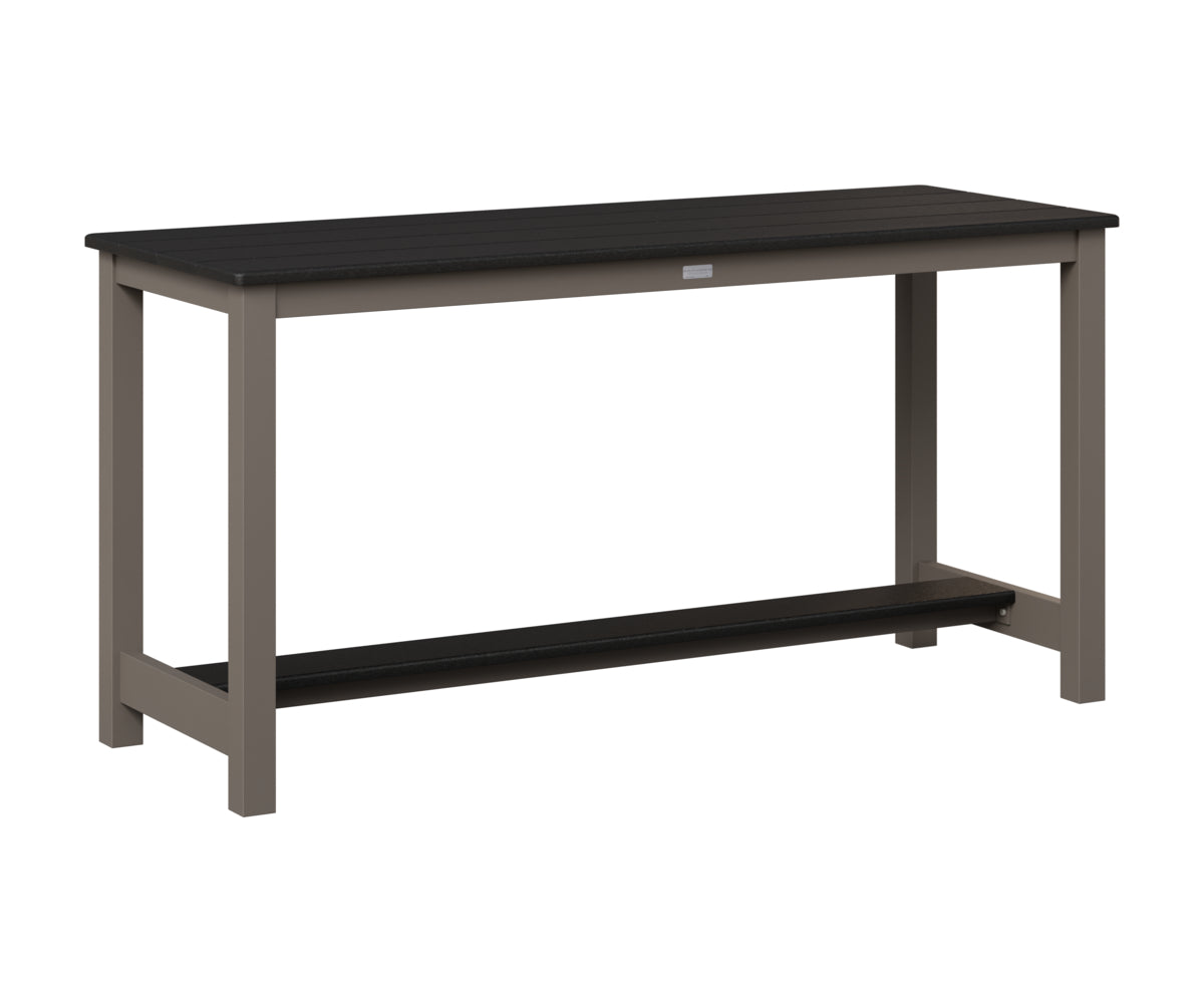 Balcony Table Aluminum Base Dining Height