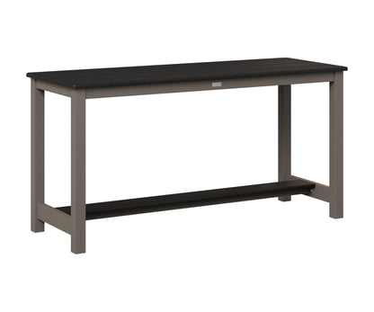 Balcony Table Aluminum Base Dining Height