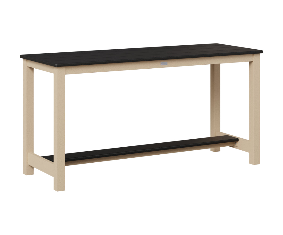 Balcony Table Aluminum Base Dining Height