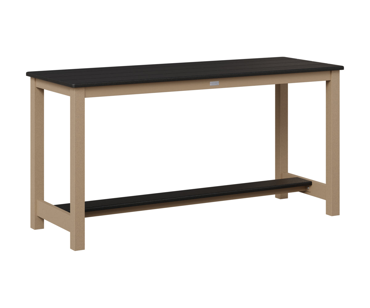 Balcony Table Aluminum Base Dining Height
