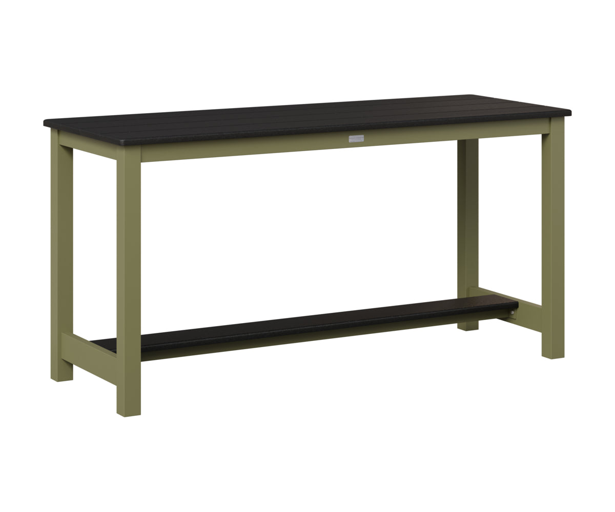 Balcony Table Aluminum Base Dining Height