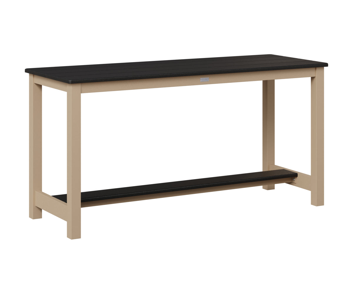 Balcony Table Aluminum Base Dining Height