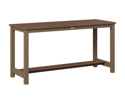 Balcony Table Aluminum Base Dining Height