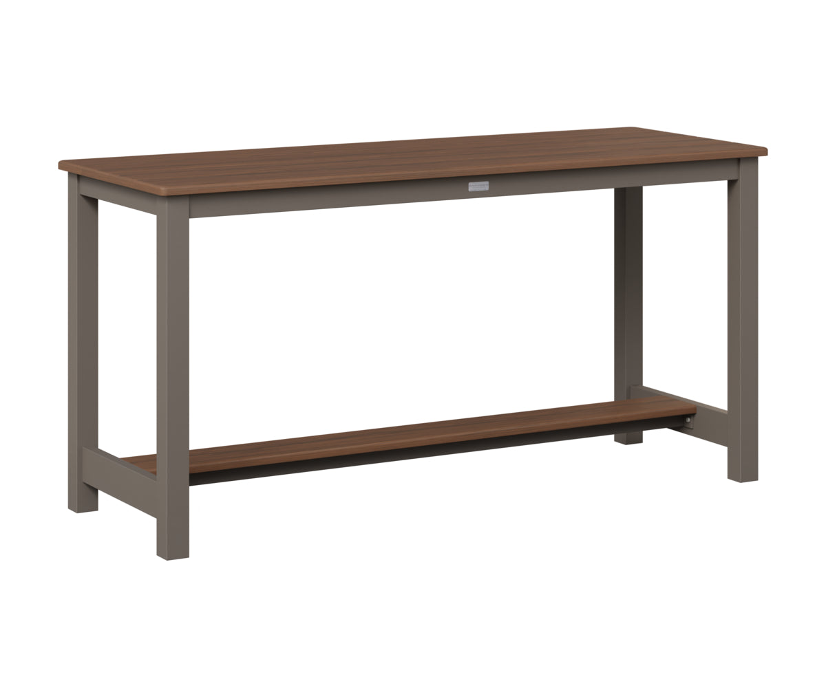 Balcony Table Aluminum Base Dining Height