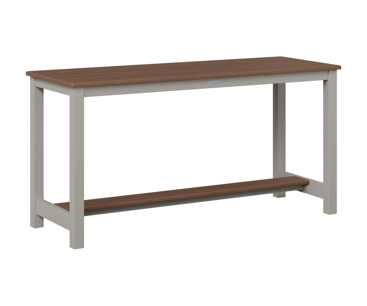 Balcony Table Aluminum Base Dining Height