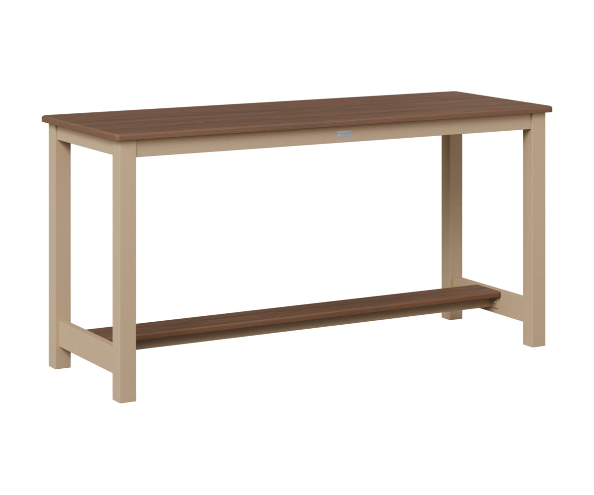 Balcony Table Aluminum Base Dining Height