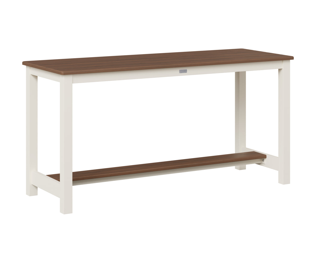 Balcony Table Aluminum Base Dining Height