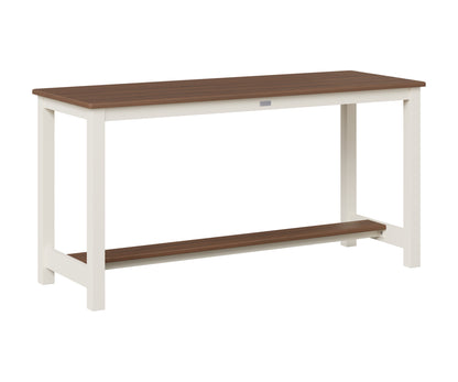 Balcony Table Aluminum Base Dining Height
