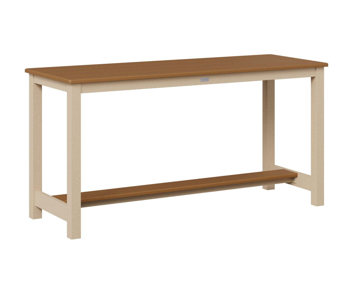 Balcony Table Aluminum Base Dining Height