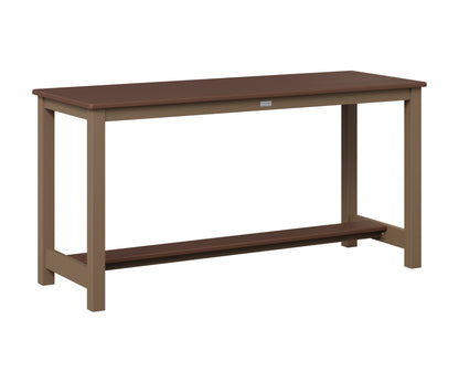 Balcony Table Aluminum Base Dining Height