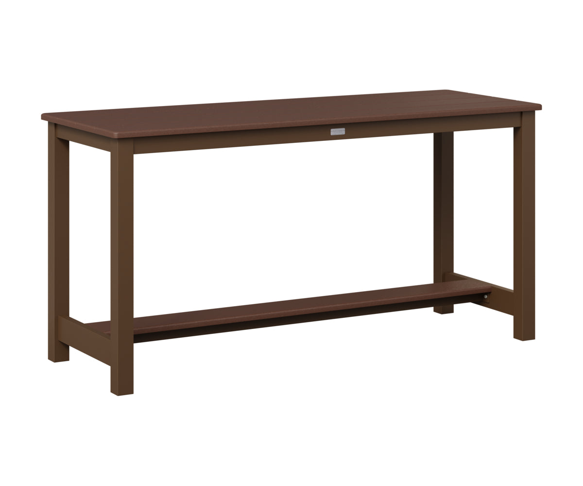 Balcony Table Aluminum Base Dining Height
