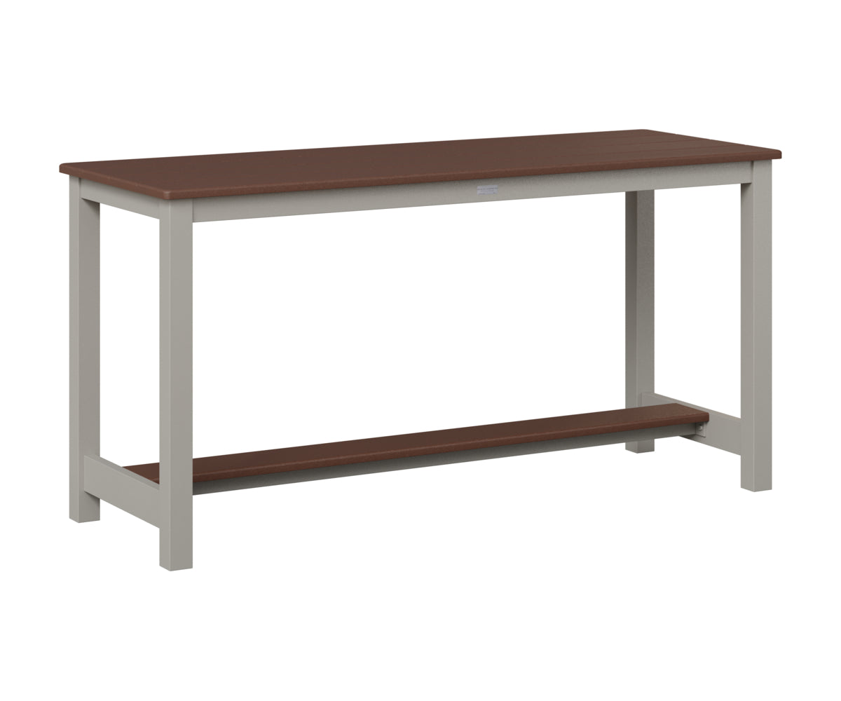 Balcony Table Aluminum Base Dining Height