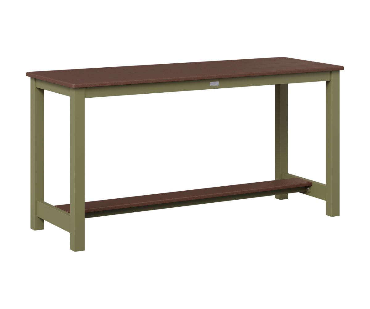 Balcony Table Aluminum Base Dining Height