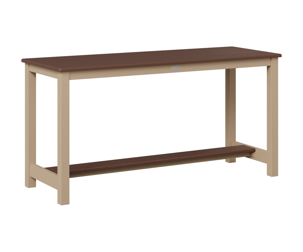 Balcony Table Aluminum Base Dining Height