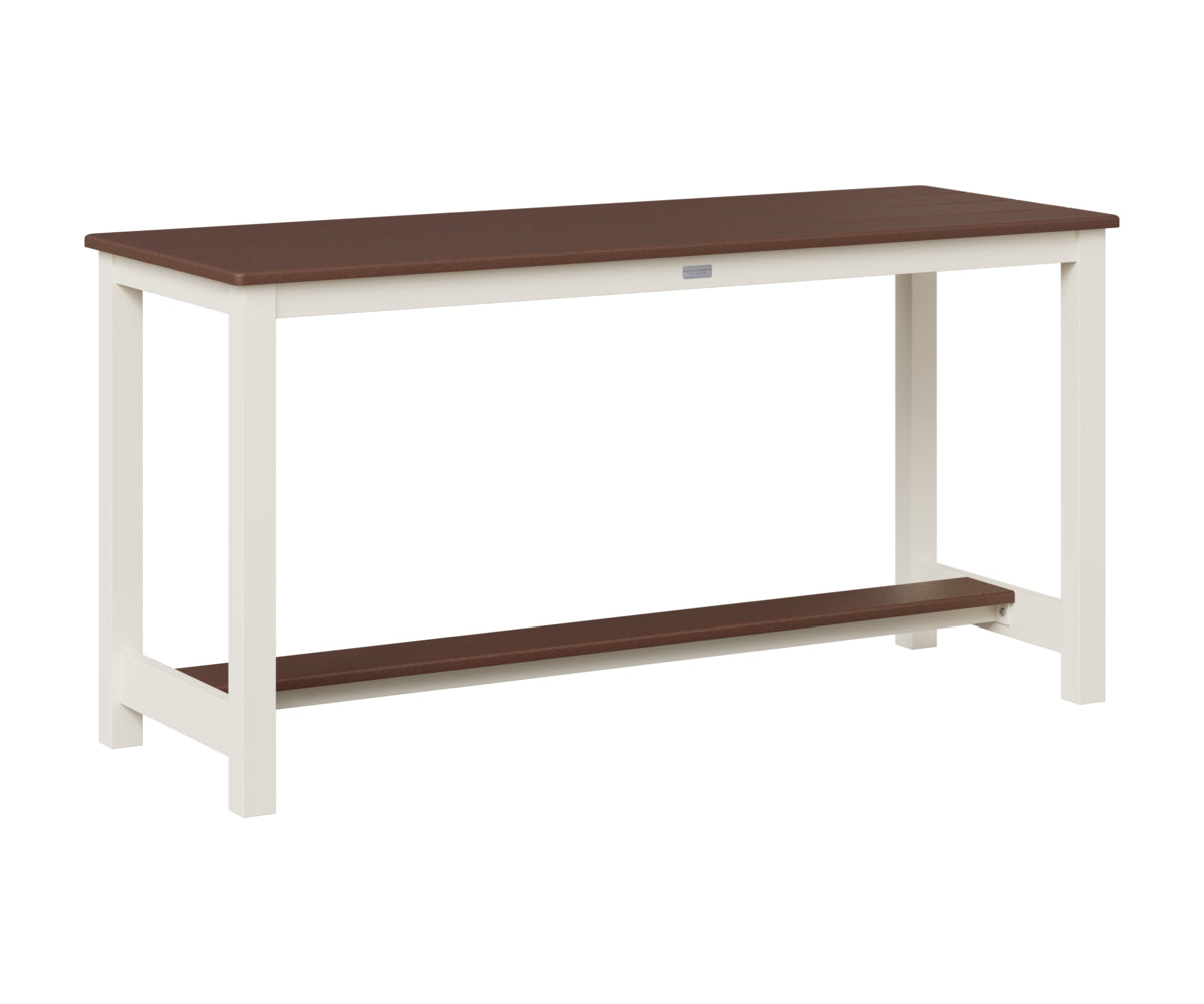 Balcony Table Aluminum Base Dining Height
