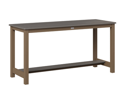 Balcony Table Aluminum Base Dining Height