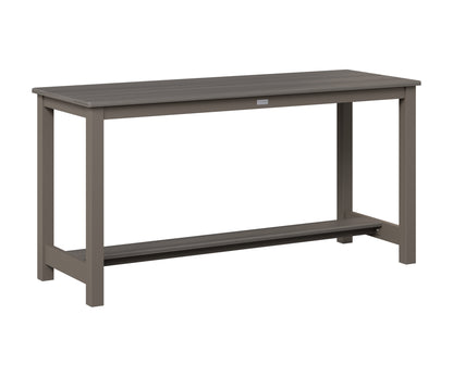 Balcony Table Aluminum Base Dining Height