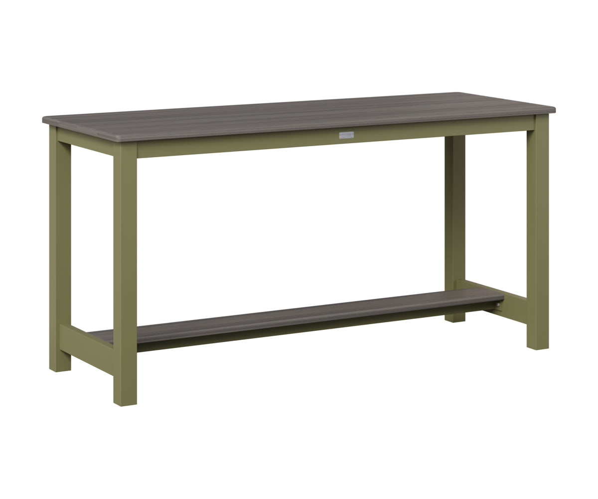 Balcony Table Aluminum Base Dining Height