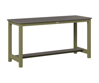 Balcony Table Aluminum Base Dining Height