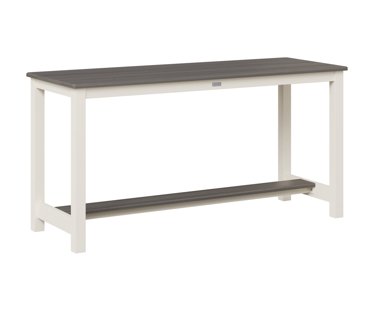 Balcony Table Aluminum Base Dining Height