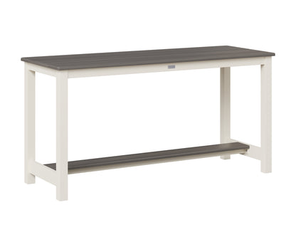 Balcony Table Aluminum Base Dining Height