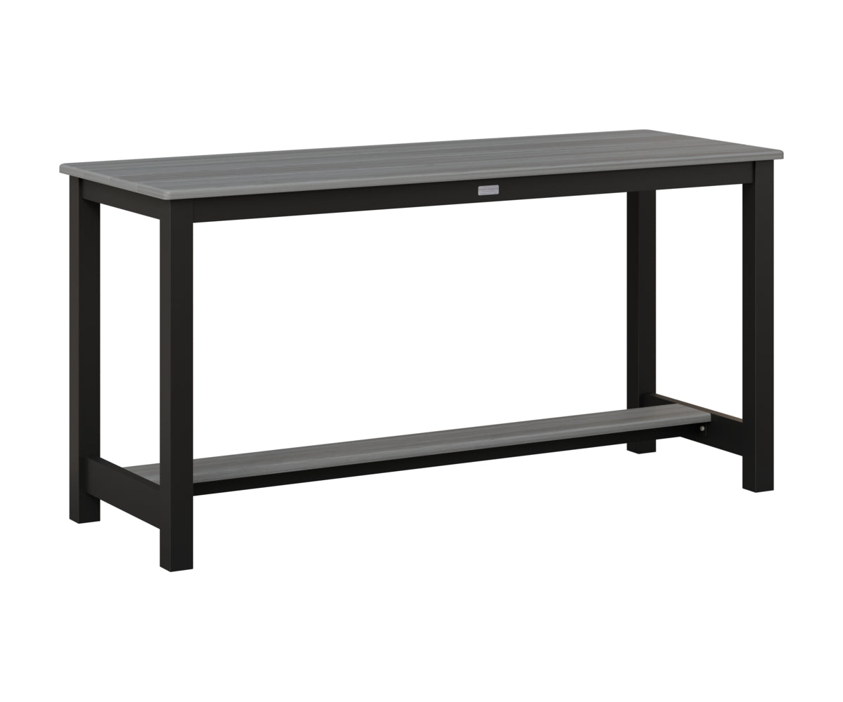 Balcony Table Aluminum Base Dining Height