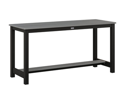 Balcony Table Aluminum Base Dining Height