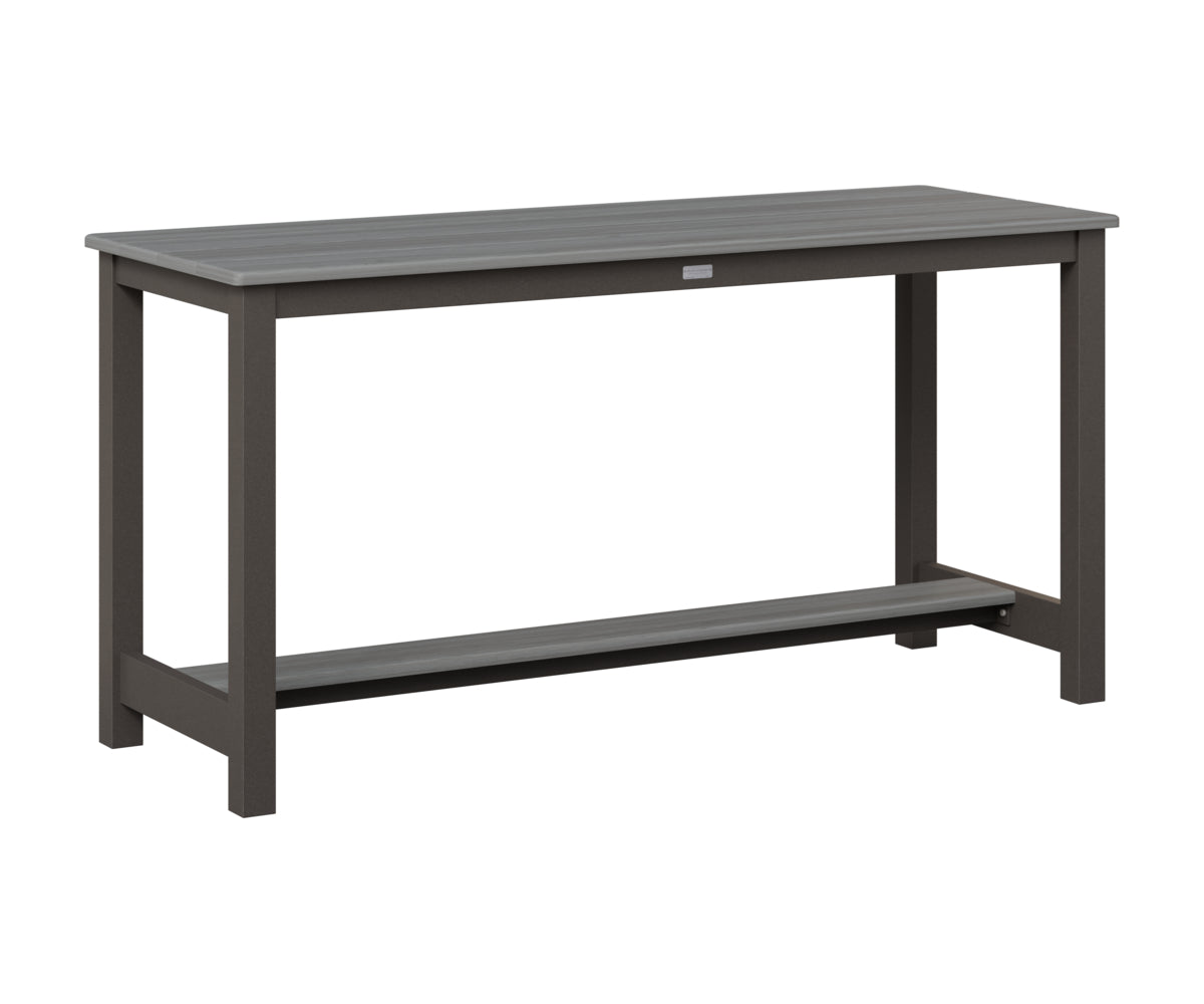 Balcony Table Aluminum Base Dining Height