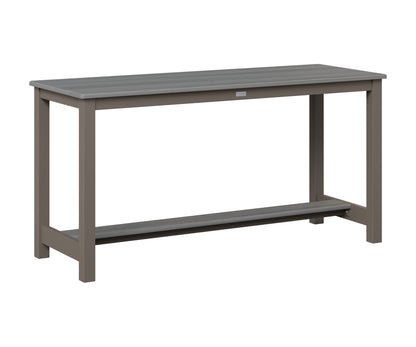 Balcony Table Aluminum Base Dining Height