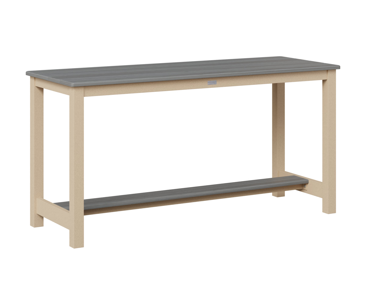 Balcony Table Aluminum Base Dining Height