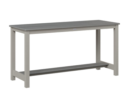 Balcony Table Aluminum Base Dining Height