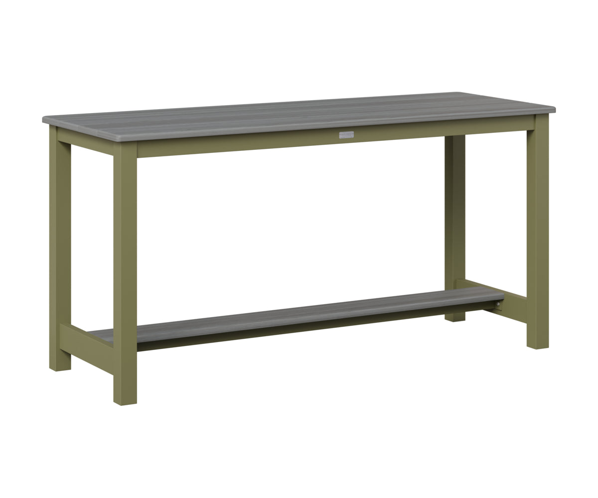 Balcony Table Aluminum Base Dining Height