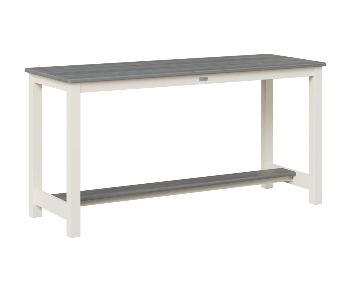 Balcony Table Aluminum Base Dining Height