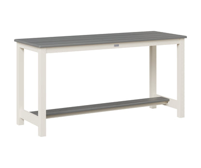 Balcony Table Aluminum Base Dining Height