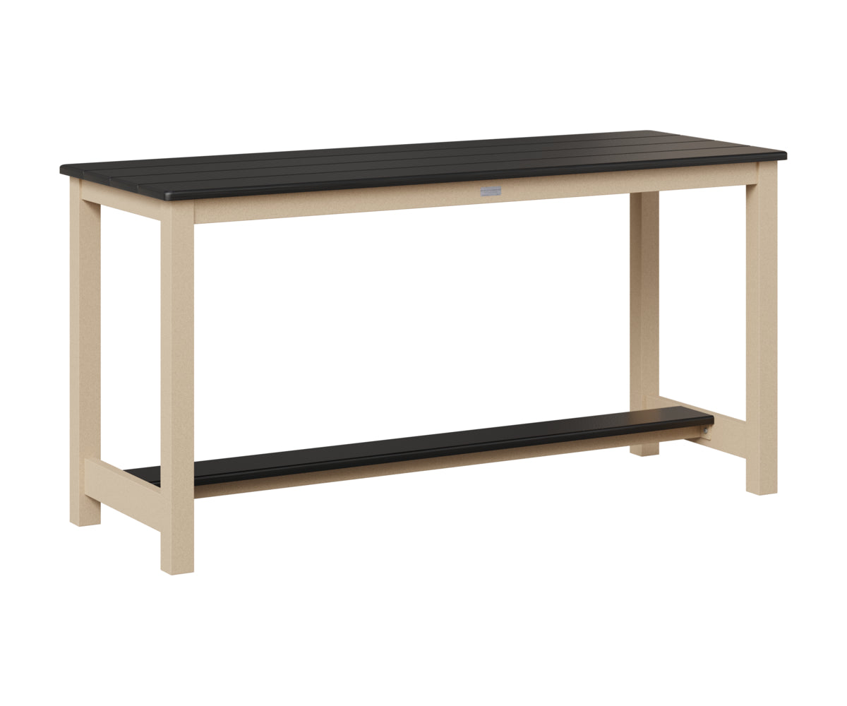 Balcony Table Aluminum Base Dining Height